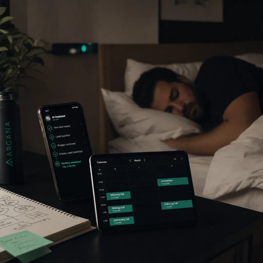 5 automatizaciones con IA que agendan clientes mientras el dueño del negocio duerme